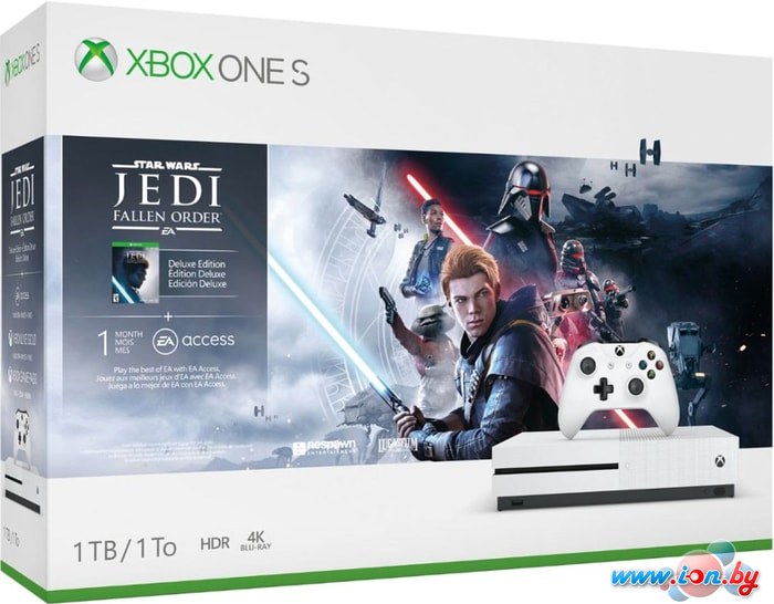 Игровая приставка Microsoft Xbox One S 1TB Star Wars Jedi: Fallen Order в Минске