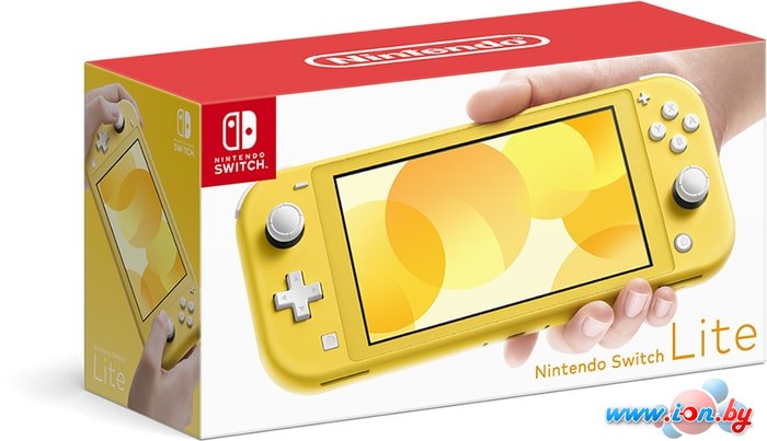 Игровая приставка Nintendo Switch Lite (желтый) в Могилёве