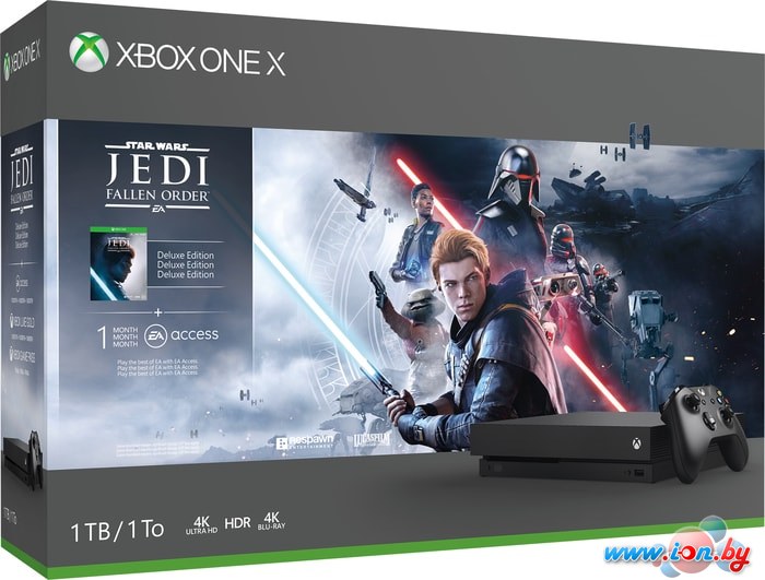 Игровая приставка Microsoft Xbox One X 1TB Star Wars Jedi: Fallen Order в Витебске