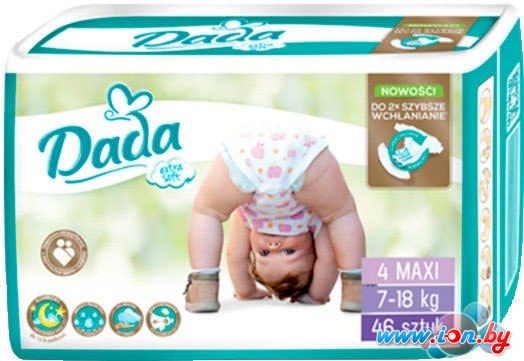 Подгузники Dada Extra Soft 4 Maxi (46 шт) в Витебске