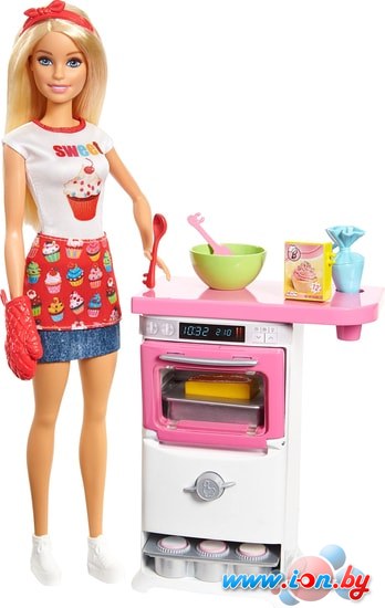 Кукла Barbie Bakery Chef Doll and Playset FHP57 в Могилёве