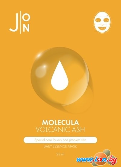 J:ON Тканевая маска Molecula Volcanic Daily Essence Mask 10x23 мл в Могилёве