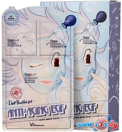 Elizavecca Anti-Aging EGF Aqua Mask Pack 10 шт в Гомеле