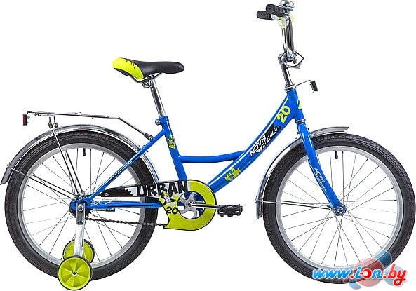 Детский велосипед Novatrack Urban 20 (синий/желтый, 2019) в Могилёве