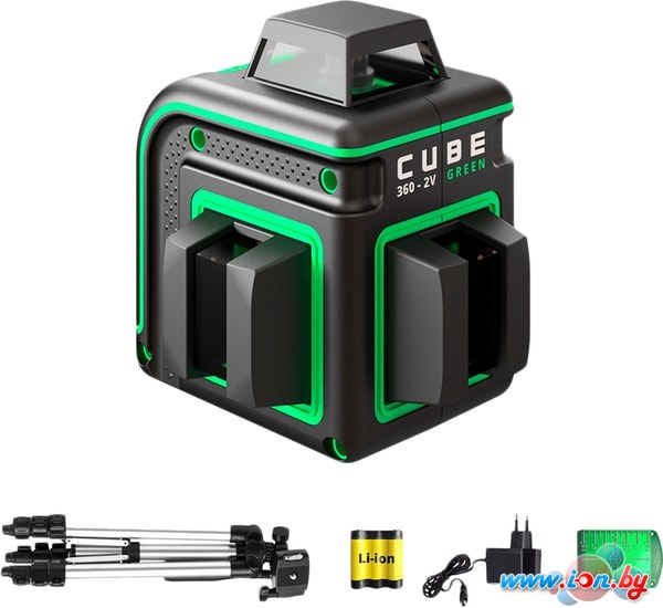 Лазерный нивелир ADA Instruments Cube 360-2V Green Professional Edition А00571 в Бресте