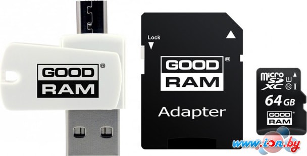 Карта памяти GOODRAM ALL in ONE microSDXC M1A4-0640R12 64GB в Могилёве