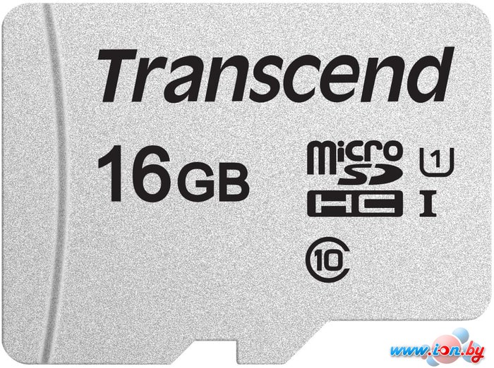 Карта памяти Transcend microSDHC 300S 16GB в Минске