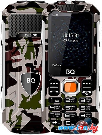 Мобильный телефон BQ-Mobile BQ-2432 Tank SE (армейский зеленый) в Витебске