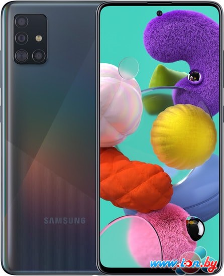 Смартфон Samsung Galaxy A51 SM-A515F/DSM 4GB/64GB (черный) в Бресте