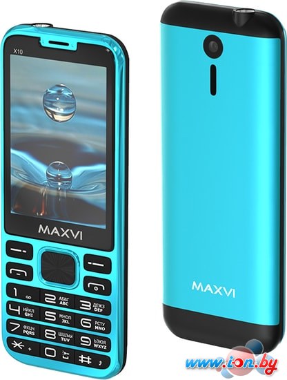 Мобильный телефон Maxvi X10 (голубой) в Гомеле