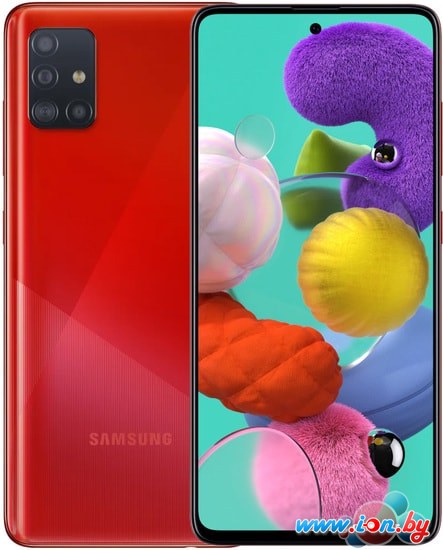 Смартфон Samsung Galaxy A51 SM-A515F/DSM 4GB/64GB (красный) в Бресте