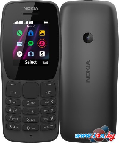 Мобильный телефон Nokia 110 (2019) (черный) в Бресте