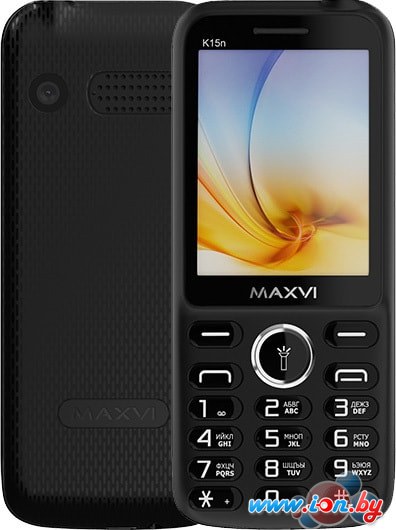 Мобильный телефон Maxvi K15n (черный) в Гомеле