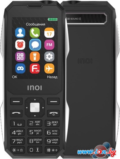 Мобильный телефон Inoi 244Z (черный) в Витебске