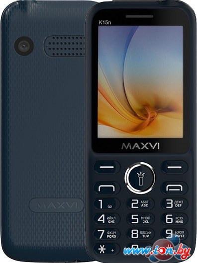 Мобильный телефон Maxvi K15n (синий) в Могилёве