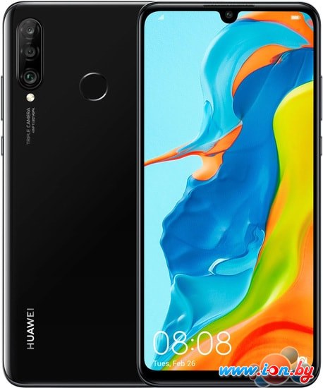 Смартфон Huawei P30 Lite MAR-LX1B Dual SIM 6GB/256GB (полночный черный) в Витебске