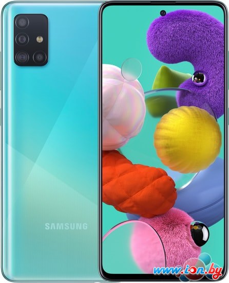 Смартфон Samsung Galaxy A51 SM-A515F/DS 6GB/128GB (голубой) в Витебске