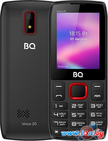 Мобильный телефон BQ-Mobile BQ-2400L Voice 20 (красный) в Витебске