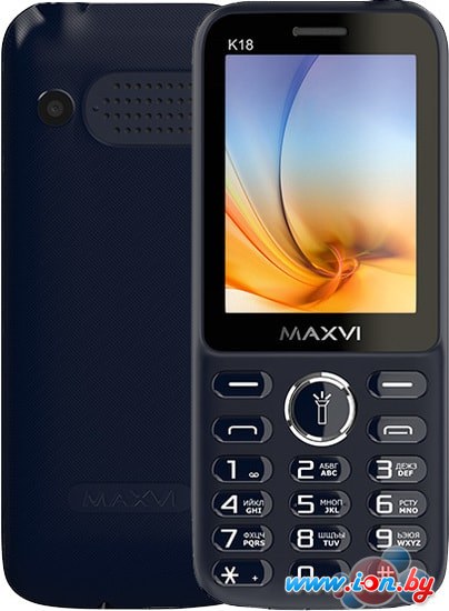 Мобильный телефон Maxvi K18 (синий) в Бресте