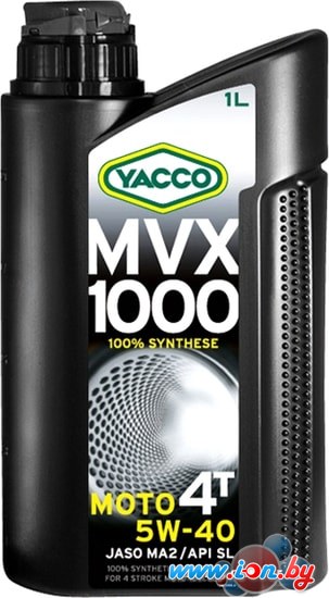 Моторное масло Yacco MVX 1000 4T 5W-40 1л в Витебске
