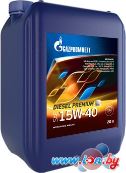 Моторное масло Gazpromneft Diesel Premium 15W-40 20л в Бресте