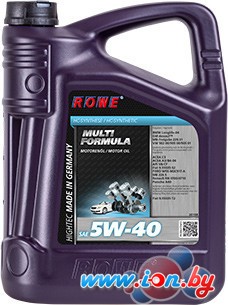 Моторное масло ROWE Hightec Multi Formula SAE 5W-40 5л [20138-0050-03] в Витебске