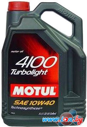 Моторное масло Motul 4100 Turbolight 10W40 4л в Могилёве