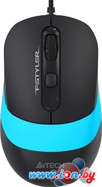 Мышь A4Tech Fstyler FM10 (черный/голубой) в Могилёве