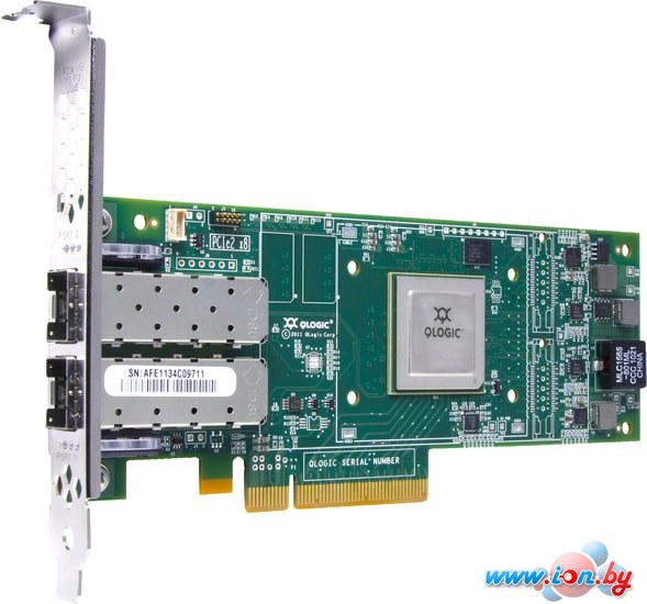 Сетевой адаптер HP HPE StoreFabric SN1000Q 16GB 2-port PCIe QW972A в Бресте