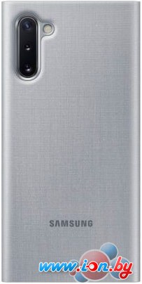 Чехол Samsung LED View Cover для Samsung Galaxy Note 10 (серебристый) в Гомеле