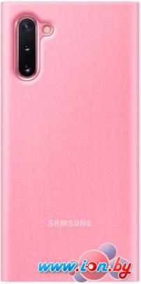 Чехол Samsung LED View Cover для Samsung Galaxy Note 10 (розовый) в Могилёве
