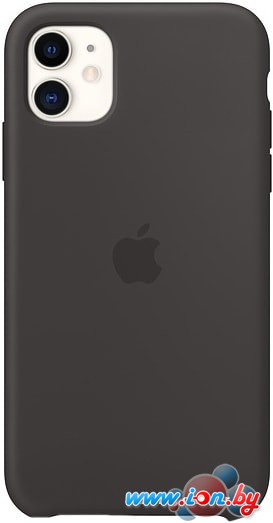 Чехол Apple Silicone Case для iPhone 11 (черный) в Гомеле