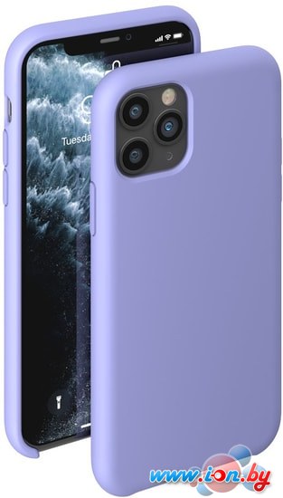 Чехол Deppa Liquid Silicone Case для Apple iPhone 11 (лавандовый) в Могилёве