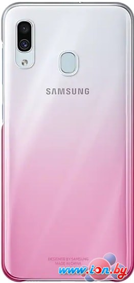 Чехол Samsung Gradation Cover для Samsung Galaxy A30 (розовый) в Бресте
