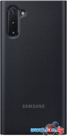 Чехол Samsung Clear View Cover для Samsung Galaxy Note10 (черный) в Бресте