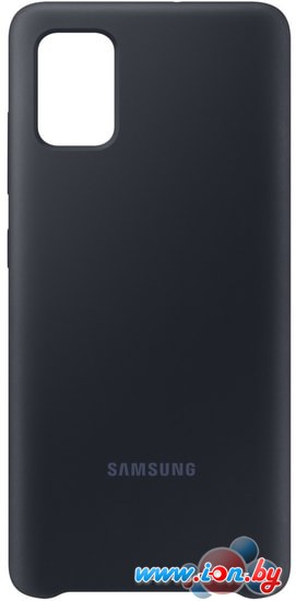 Чехол Samsung Silicone Cover для Samsung Galaxy A51 (черный) в Гомеле