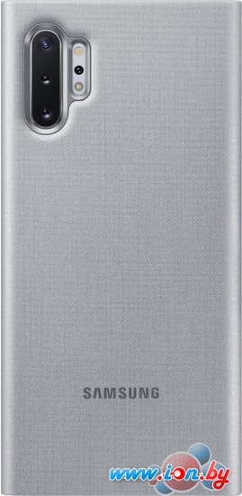 Чехол Samsung LED View Cover для Samsung Galaxy Note10+ (серебристый) в Гомеле