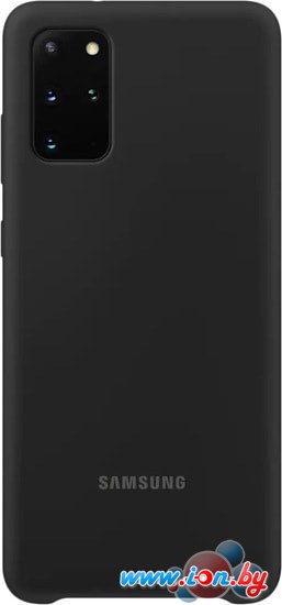 Чехол Samsung Silicone Cover для Galaxy S20+ (черный) в Бресте