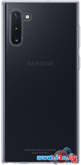 Чехол Samsung Clear Cover для Samsung Galaxy Note10 (прозрачный) в Бресте