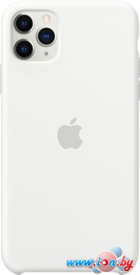 Чехол Apple Silicone Case для iPhone 11 Pro Max (белый) в Бресте