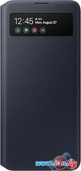Чехол Samsung S View Wallet Cover для Samsung Galaxy A51 (черный) в Бресте