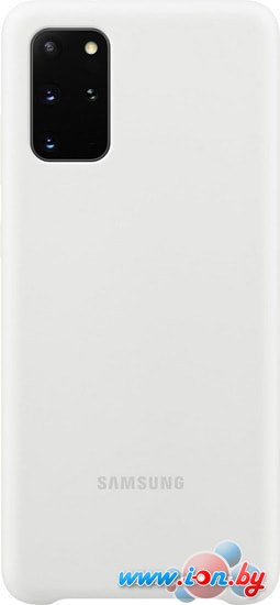 Чехол Samsung Silicone Cover для Galaxy S20+ (белый) в Бресте