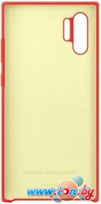 Чехол Samsung Silicone Cover для Galaxy Note10 Plus (красный) в Бресте