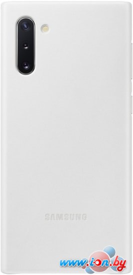 Чехол Samsung Leather Cover для Samsung Note10 (белый) в Витебске