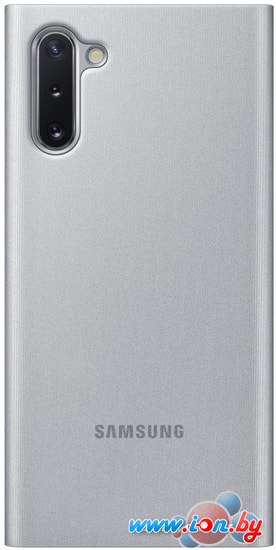 Чехол Samsung Clear View Cover для Samsung Galaxy Note10 (серебристый) в Бресте
