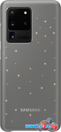 Чехол Samsung Smart LED Cover для Samsung Galaxy S20 Ultra (серый) в Бресте