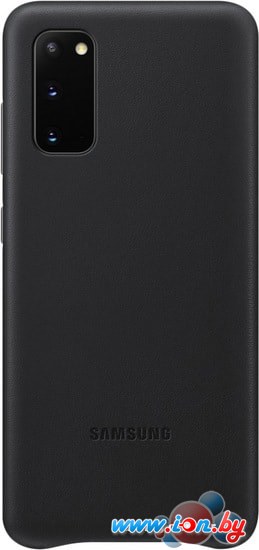 Чехол Samsung Leather Cover для Samsung Galaxy S20 (черный) в Бресте