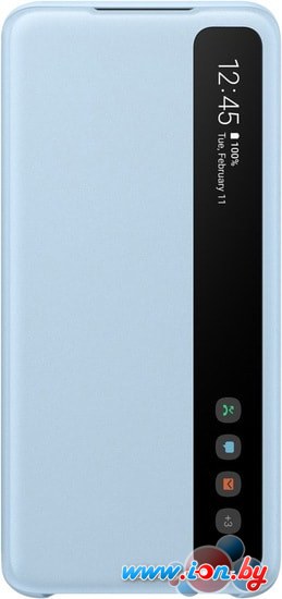 Чехол Samsung Smart Clear View Cover для Galaxy S20 (голубой) в Бресте