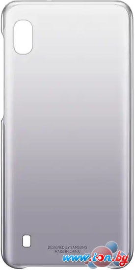 Чехол Samsung Gradation Cover для Galaxy A10 (черный) в Бресте