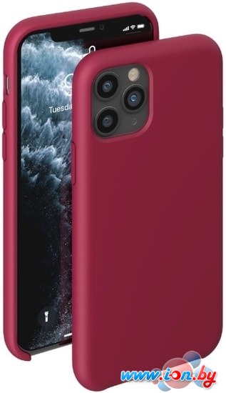 Чехол Deppa Liquid Silicone Case для Apple iPhone 11 Pro (красный) в Гомеле
